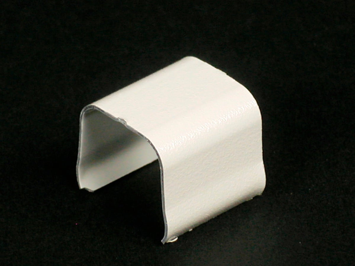 Raceway Connection Cover; 3/4 In, Ivory