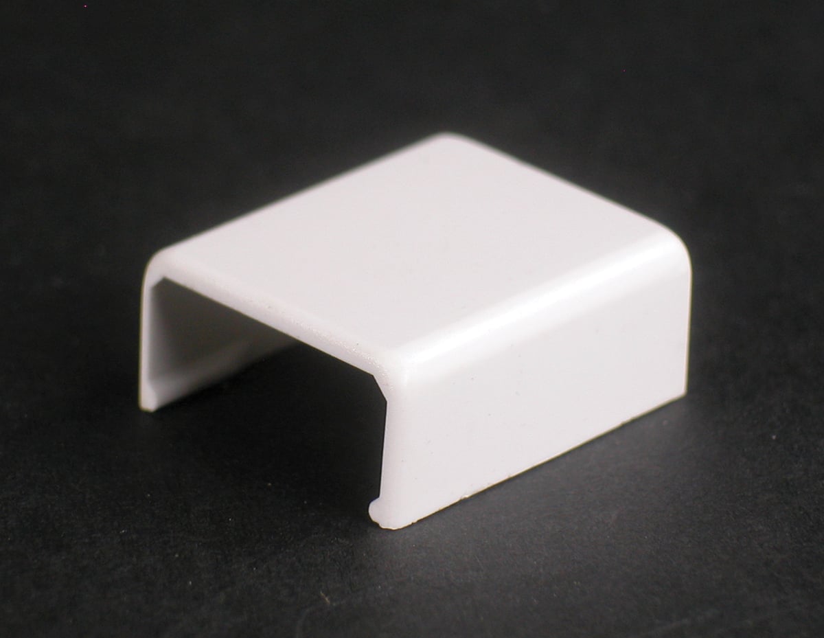 2706 1-Channel Non-Metallic Cover Clip, For Use With Uniduct 2700 Raceway, PVC