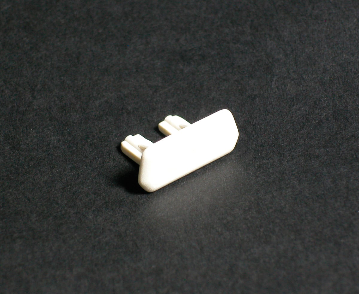 NM BLANK END FTG 400 IVORY