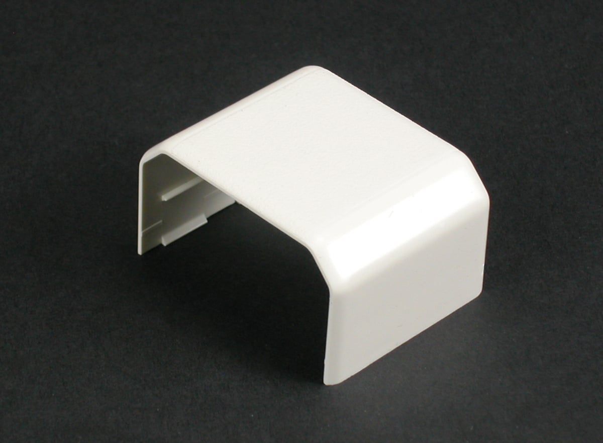 Cover Clip, 1-Channel Non-Metallic, For Use With: Plugmold® NM2000 120 VAC Raceway, Screw-On Mounting, Plastic, Ivory, 1-1/2 in L x 1-3/4 in W Dimensions
