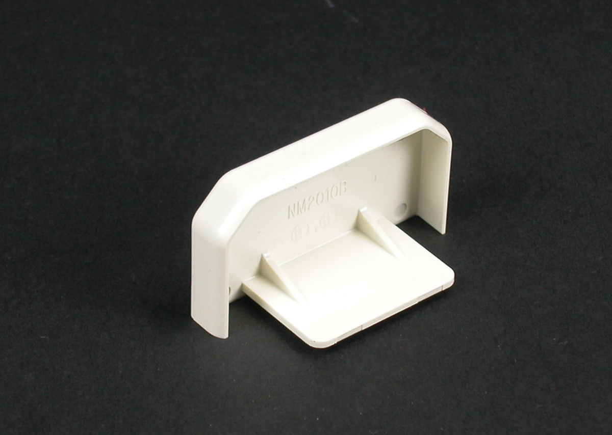 Non-Metallic Blank End Fitting; Ivory