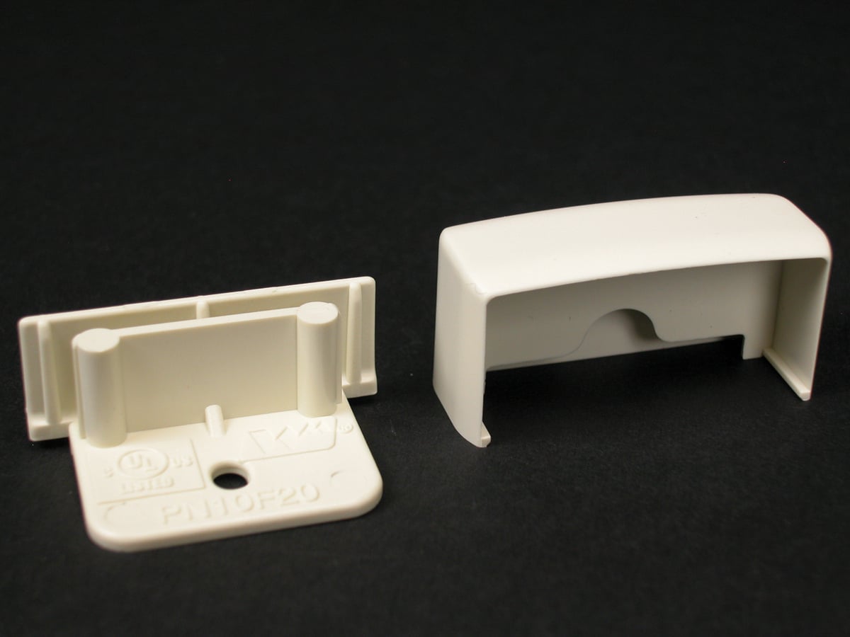 NM BLANK END FITTING PN10 FOG WHITE