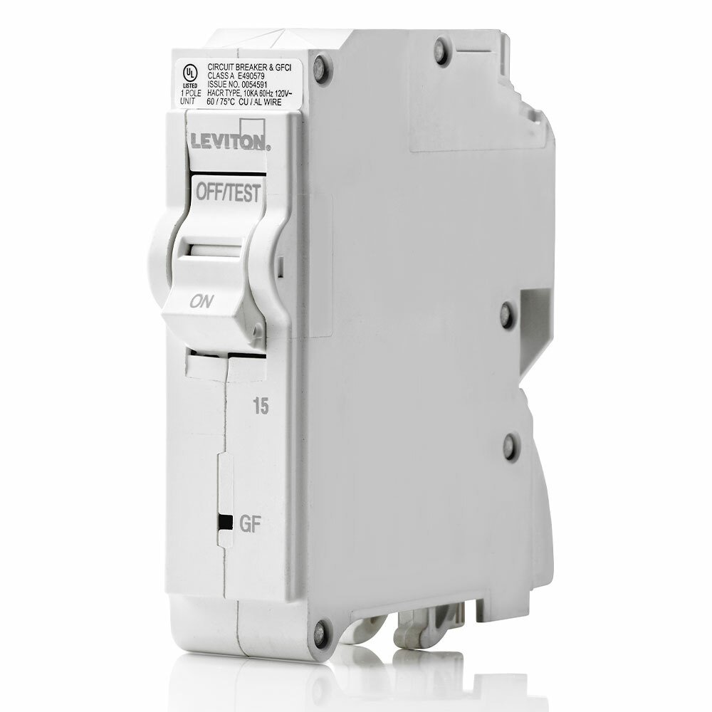LB115-EP Branch Circuit Breaker, 120 V AC, 15 A, 10 kA Interrupt, 1 Poles, Magnetic Trip