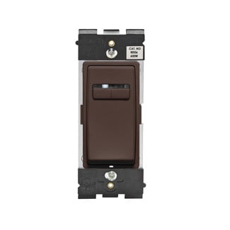  Renu  Universal Dimmer REL06-WW for Single Pole, 3-Way or More Applications, 600W-120VAC Incandescent, 600VA-120VAC MLV and 300W-120VAC Dimmable LED and CFL, in Walnut Bark