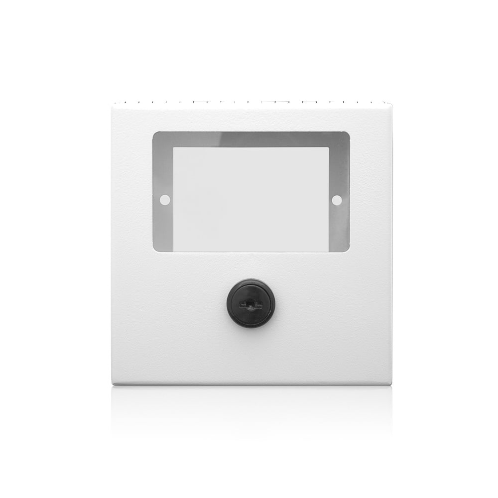 Locking Cover for 1-Gang Device - White, Title 24 compliant, ASHRAE 90.1 compliant