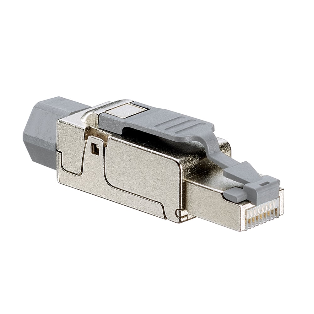 Cat 6A Universal Tool-Free Plug
