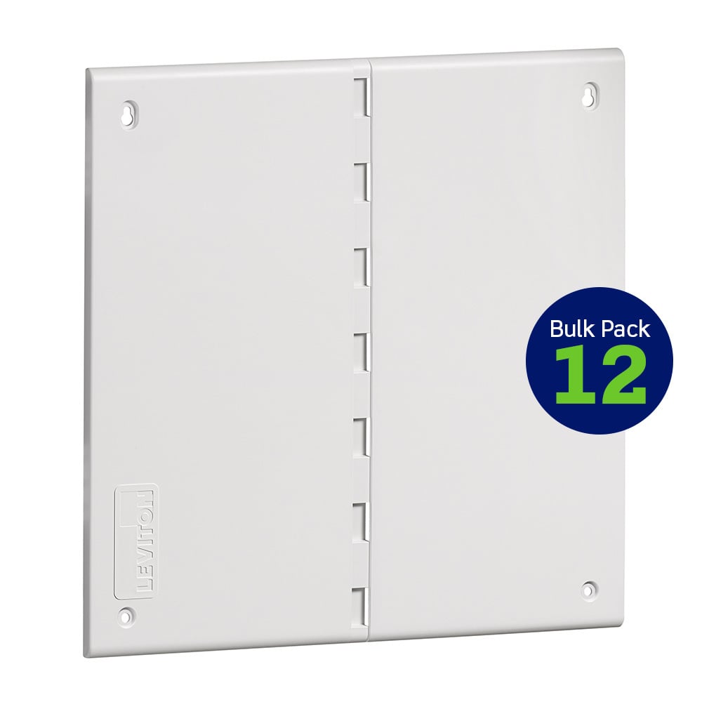 14 " Vented Cover,&nbsp ,Plastic, 12 Pack, White