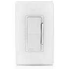 Lumina RF Decora 0-10V Wall Dimmer, 2.4GHz, 120-277VAC, 50/60Hz, 8A Load, 0-10V Sinking, 50mA, Available in White with a Color Change Kit available for Ivory and Light Almond
