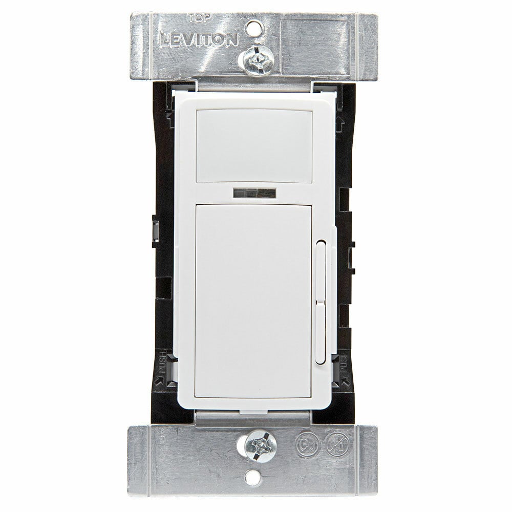 ODD24-IDW 1-Pole Smart Dimming Wallbox Occupancy Sensor With Application Configurable, 12 to 24 V DC, Passive Infrared Sensor, 1200 sq-ft Coverage, 180 deg Viewing