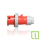 30 Amp Pin/Sleeve Plug w Indication-RED