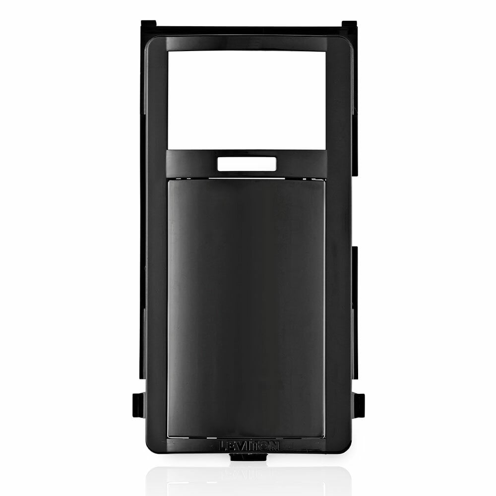 DOSKT-E Decora Color Change Kit, For Use With Decora Automatic-On/Manual-On Relay Occupancy/Vacancy Motion Sensors, Black