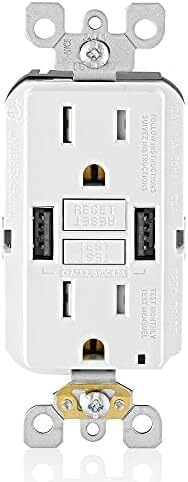 GUSB1-W GFCI Combo USB Charger