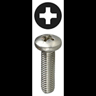 Machine Screw, 18-8 Stainless Steel material, 1/4 x 3/4 in. Size, Pan head type, Phillips drive type