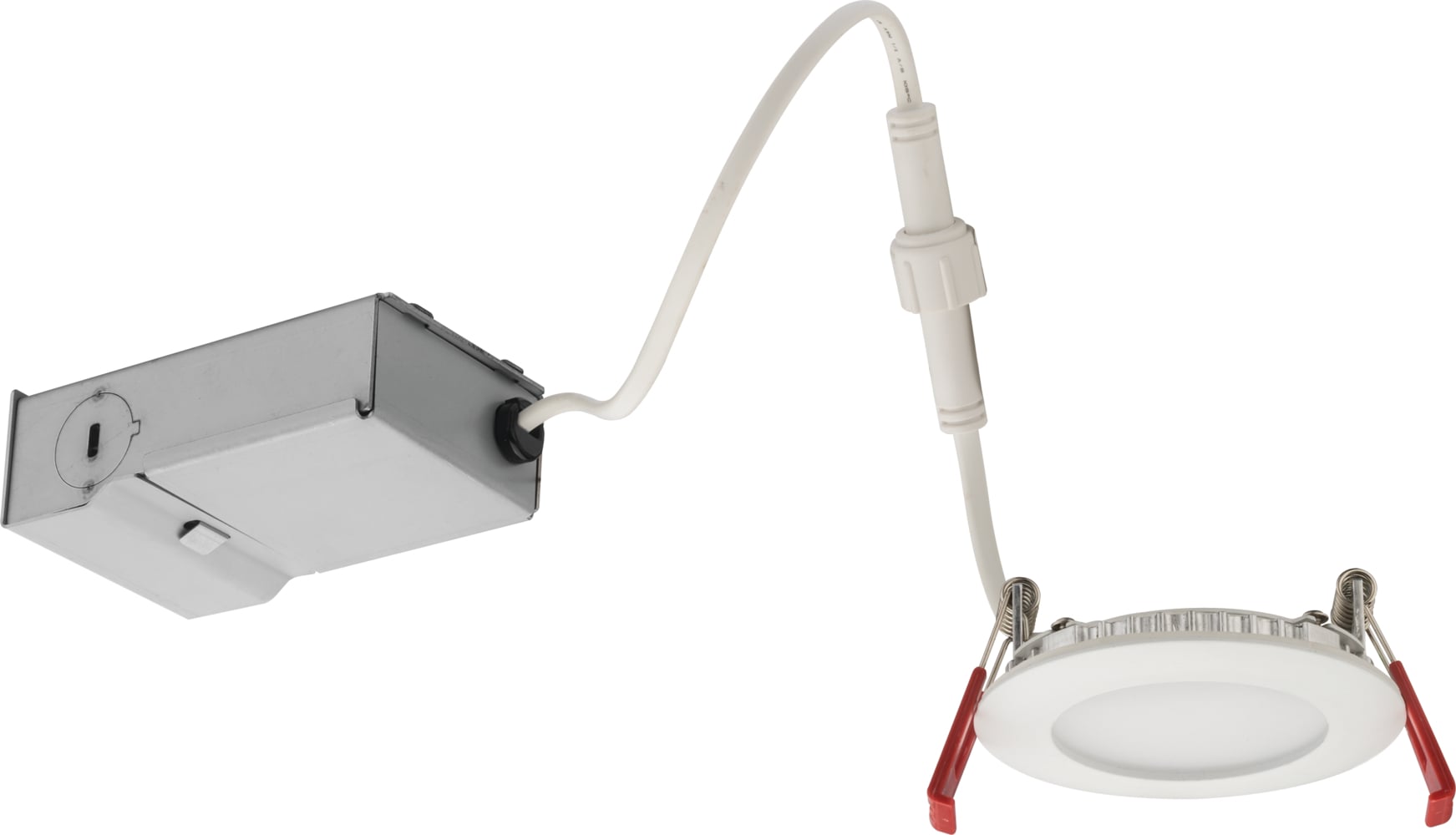 3'' wafer-thin LED downlight, LED, 4000 K , Matte black, SKU - 245JM1