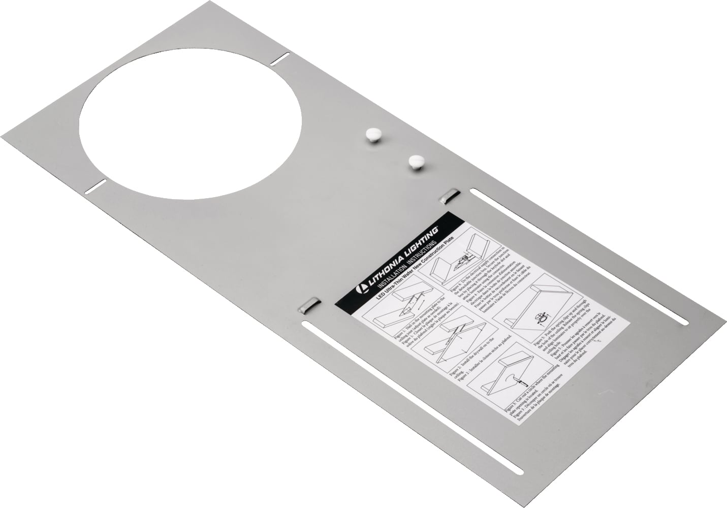 6-inch pan to use with WF6 new construction installation.