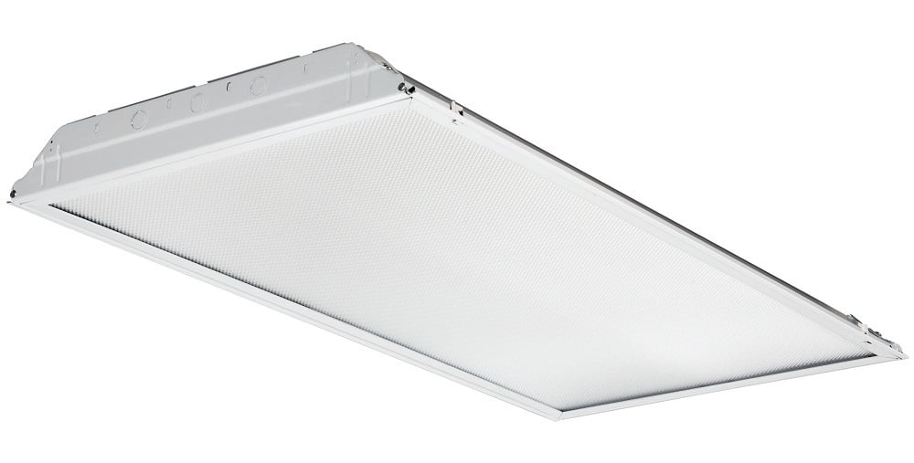 Contractor Select LED Lensed Troffer, Nominal 5000 lumens, 80+ CRI, 4000K, SKU - 237CJ4