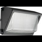 Small glass refractor wall pack, LED, Package 2, 5000K , 120-277V, Textured dark bronze, super durable, SKU - 261M5R