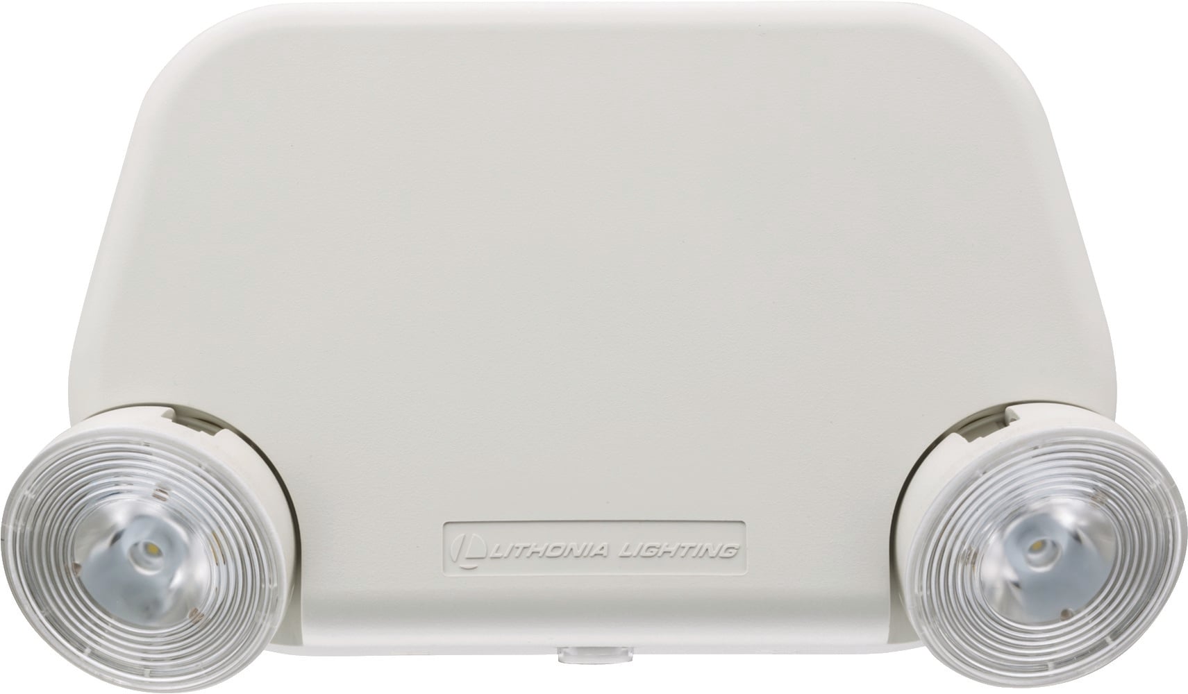 The Lithonia Lighting EU2L LED Emergency Light is suitable for emergency lighting applications such as stairways and hallways. Designed with all-inclusive lamp, reflector and lens assembly.  Its low profile and dual lamp heads make the EU2L ideal for safe