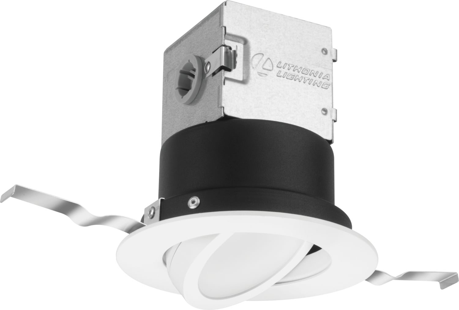 GEN5 Canless Kit 4'' Baffle, Adjustable, Round, 2700 K color temperature, 90 CRI, Matte white, SKU - 250KL4
