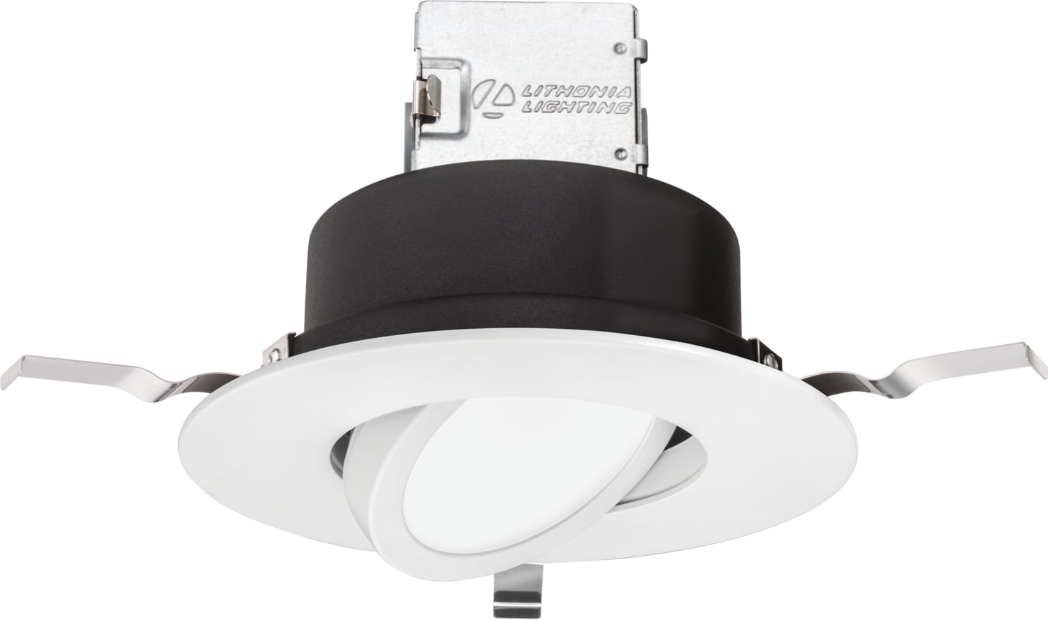 GEN5 Canless Kit 6'' Baffle, Adjustable, Round, 2700 K color temperature, 90 CRI, Matte white, SKU - 250KKU