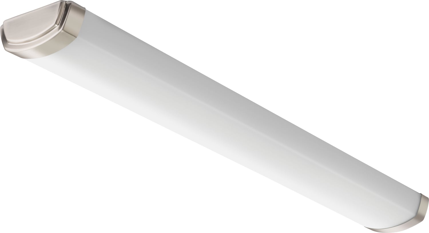 Crest with Selectable Color Temperature, 4' Nominal, Selectable Color Temperature, Brushed nickel, SKU - 260PEW