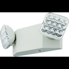 The EU2C by Lithonia Lighting is a dual lamp head LED emergency light. Certified Title 20 for small battery charger systems, the EU2C provides emergency lighting while saving energy. It is ideal for lighting the path-of-egress in applications such as stairways, hallways and other small spaces at lower mounting heights.
