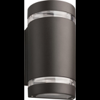 LED wall cylinder light, up and down light, LED, Package 1, 4000K, 120-277V, Dark bronze finish, SKU - 240HEW