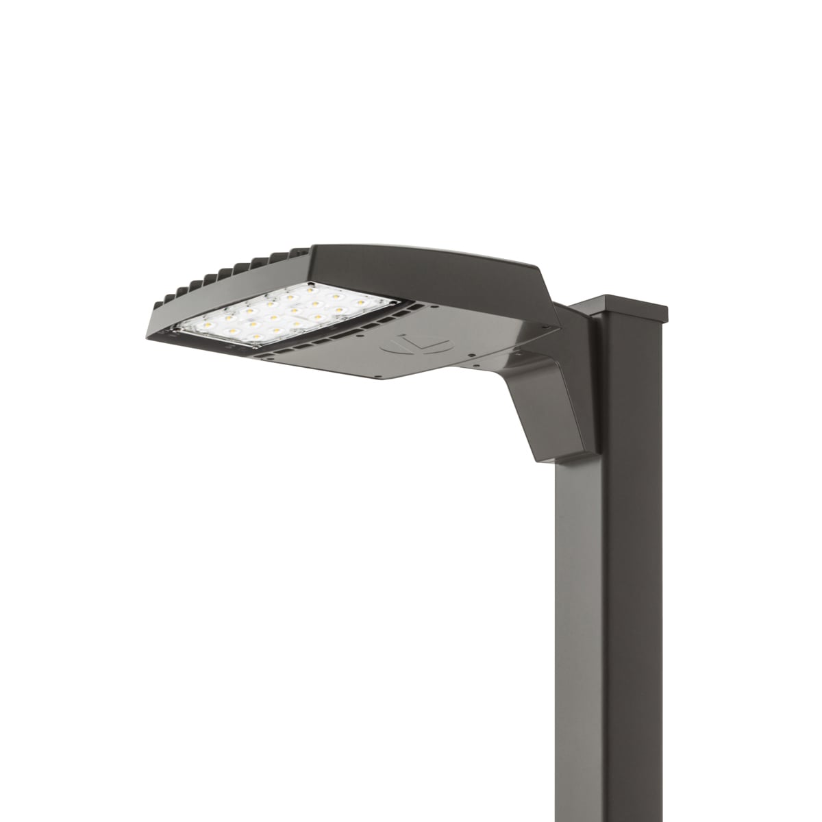 SitePro RSX Area Size 1, LED, Package 4, 4000K, IES type III asymmetric, 120-277V, Round pole mounting, Field adjustable output, Dark bronze finish, super durable, SKU - 25209U