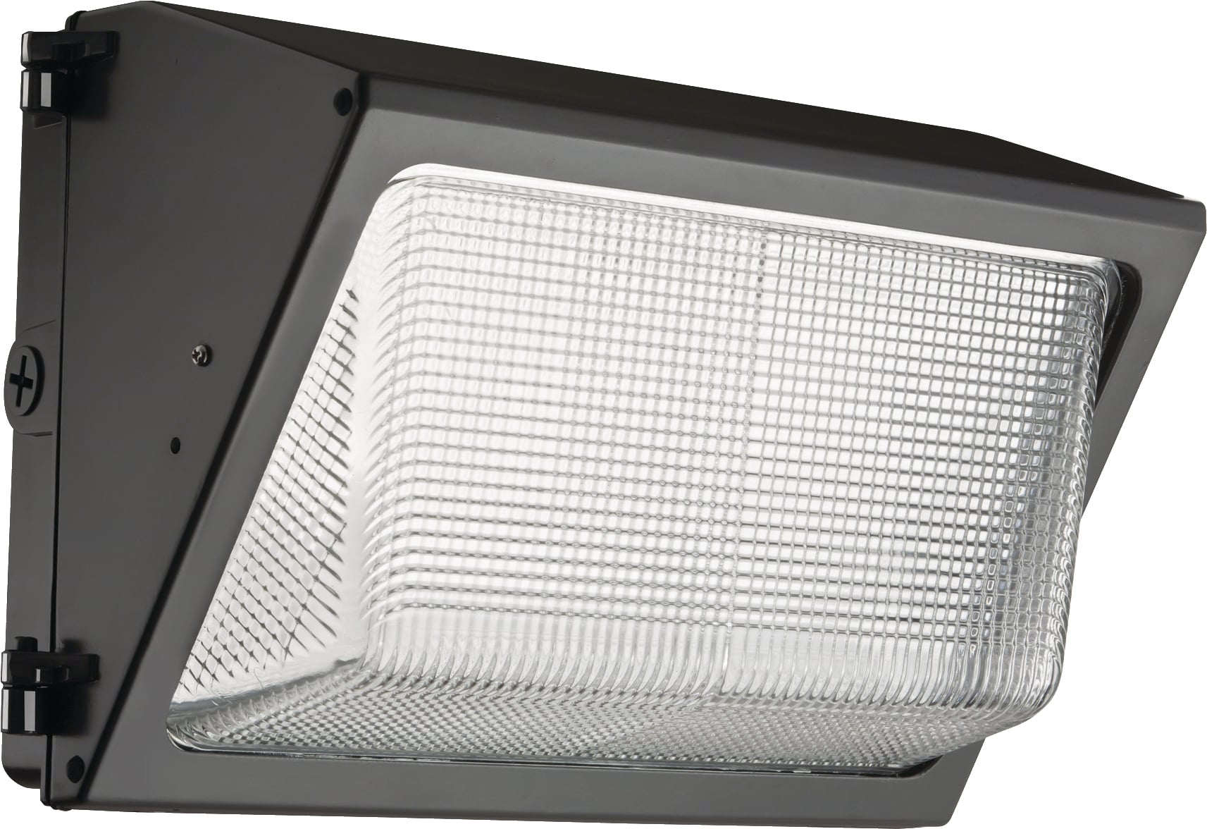 TWR1 LED ALO 40K MVOLT DDBTXD Glass Refractor LED Wall Pack, Adjustable Light Output, 4000K