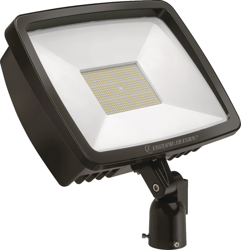 The TFX4 delivers 41,000 lumens and can replace up to 1000W metal halide. The TFX LED floodlight family is an industry-leading distributor stock solution providing cost-effective and energy-efficient solutions to replace HID floodlights. In addition, payback can be achieved in less than two years, due to DLC Premium listing and 140 lumens per watt efficacy. For the full solution, the TFX comes in four sizes delivering 7,000 to 41,000 lumens replacing 70W to 1000W metal halide luminaires.