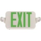The Lithonia Lighting Basics ECRG, is a combination of exit and emergency lighting. The ECRG is ideal for safely illuminating the path of egress above-the-door in small spaces at lower mounting heights while providing 90 minutes of emergency power. Contains ability to switch between red and green letters.