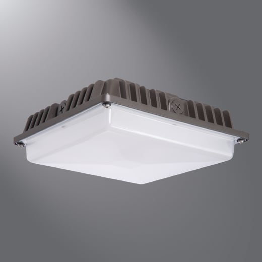 CLCSLED-40-SM-UNV COOPRLTG LED CANOPY LUMINAIRE, 36W, 120-277V, 4000K