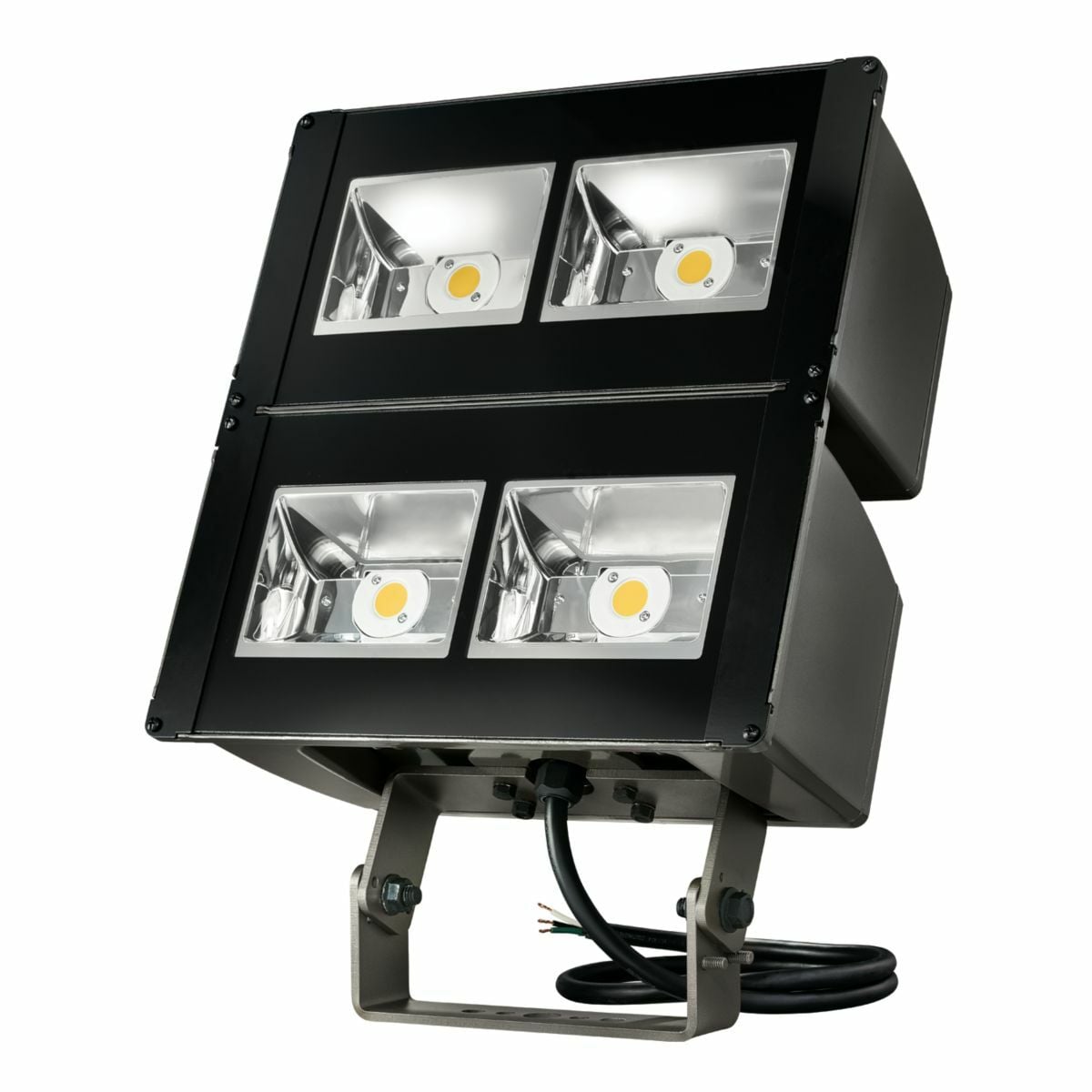 Night Falcon Large, 252W, 4000K, 120-277V, 6x6, Trunnion, Carbon Bronze