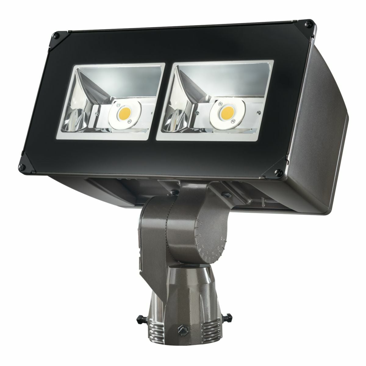 Night Falcon, 16900 lumens, 5000K,dimming, 120-277V, 6x6, Slipfitter, Carbon Bronze