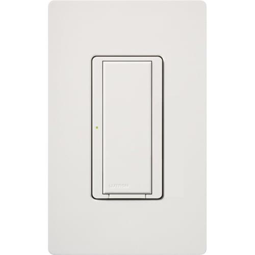 Maestro Wireless Switch, Incandescent/Halogen, Magnetic Low-Voltage, Electronic Low-Voltage, Non-Dim Fluorescent, Multi-location/single-pole, 120V/6A light or 3A fan in white,Vive enabled