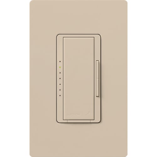 Maestro C.L multi-location dimmer 150W CFL/LED or 600W inc/hal 120V in taupe Vive enabled