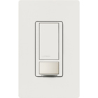 Maestro Occupancy-Sensing Switch, Multi-location/single-pole, no neutral wire required, 120/277V in white, BAA compliant