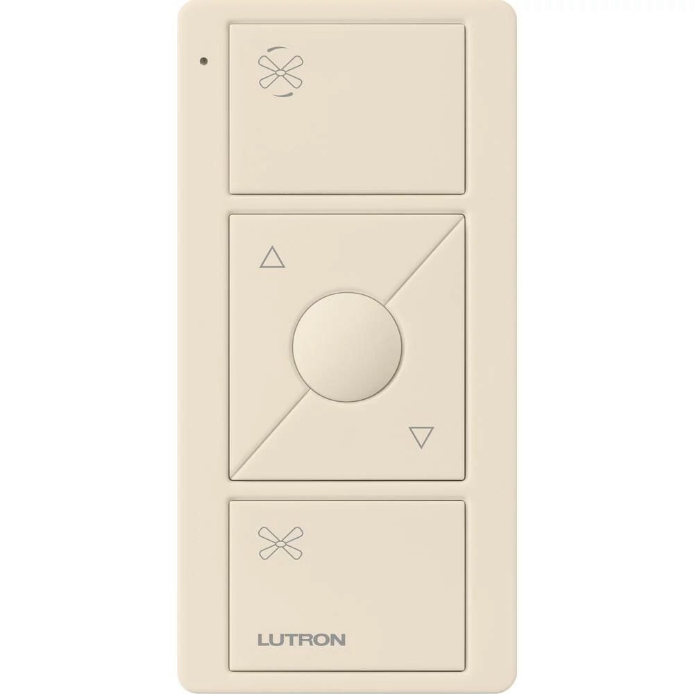 Lutron Pico Smart Remote for Fan Speed Control - Light Almond