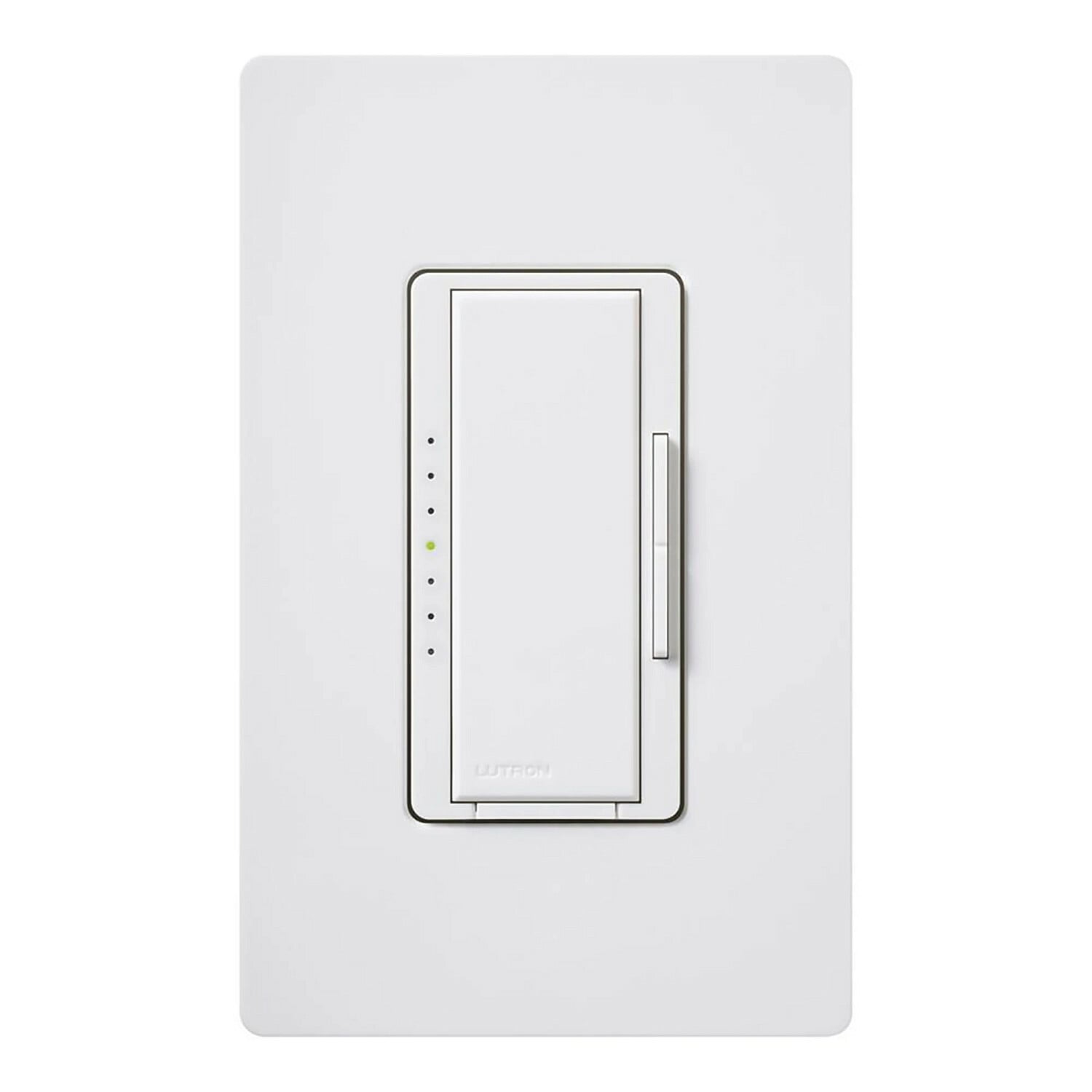 Maestro Single Pole, 3-Way, Multi-Location CFL/ELV/LED/MLV Dimmer,500 Watts, White