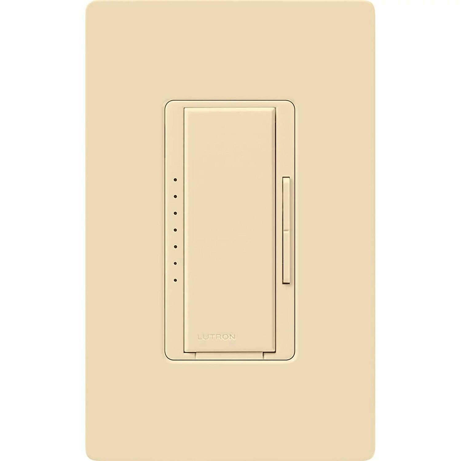 Maestro Single Pole, 3-Way, Multi-Location CFL/ELV/LED/MLV Dimmer,500 Watts, Ivory