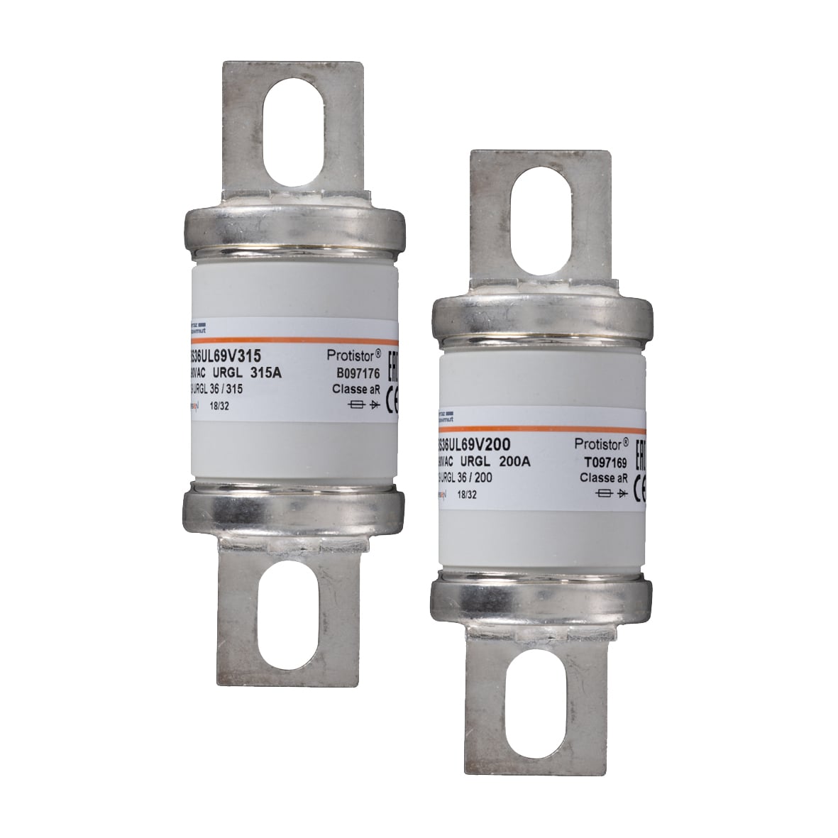 BS fuse-link Protistor 36x55 aR 690VAC URGL IEC 250A