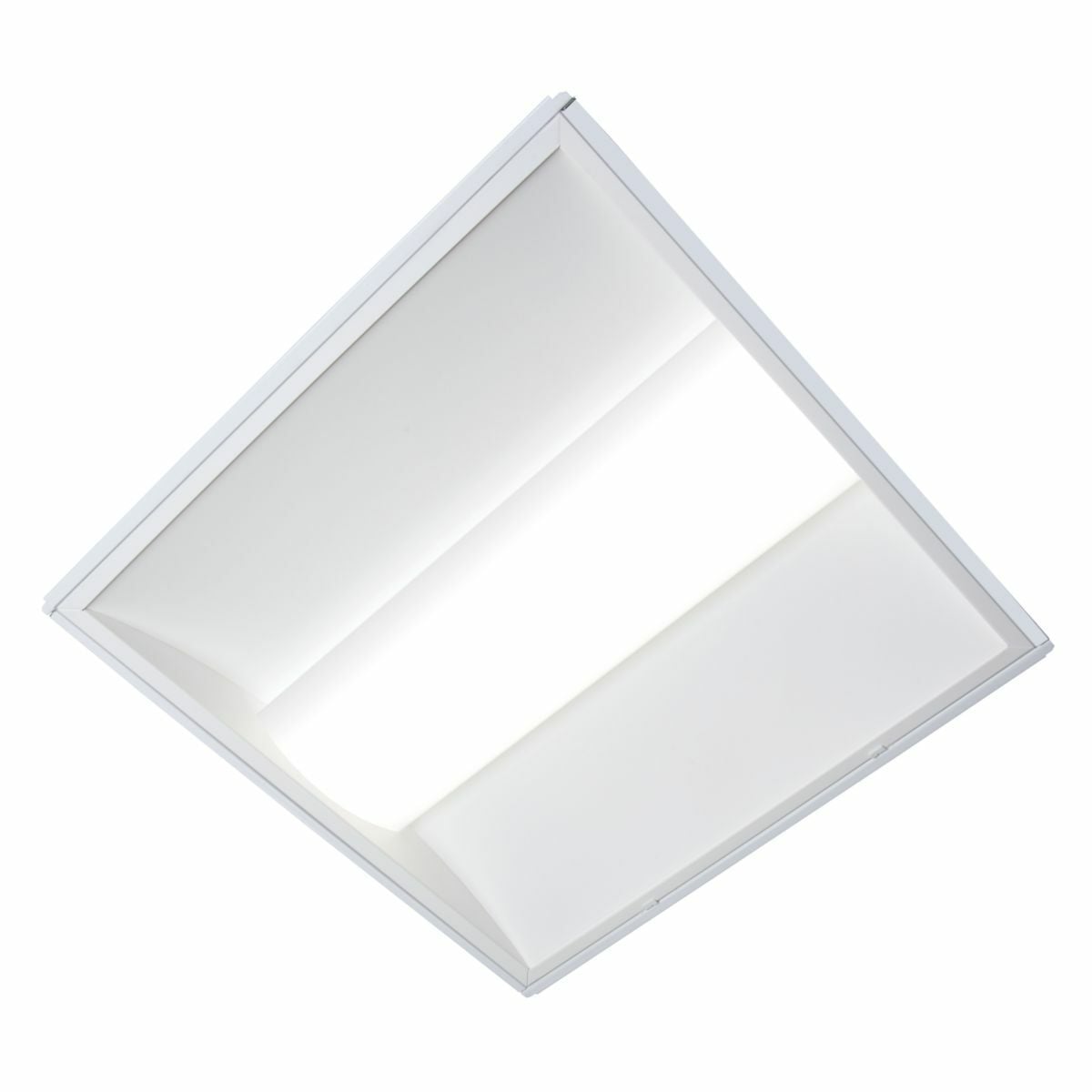 2x2 Cruze LED Troffer with Ribbed Frosted Acrylic Lens, 3200 Lumens, SE, 85 CRI, 4000K, UNV 0-10V Dimming Driver