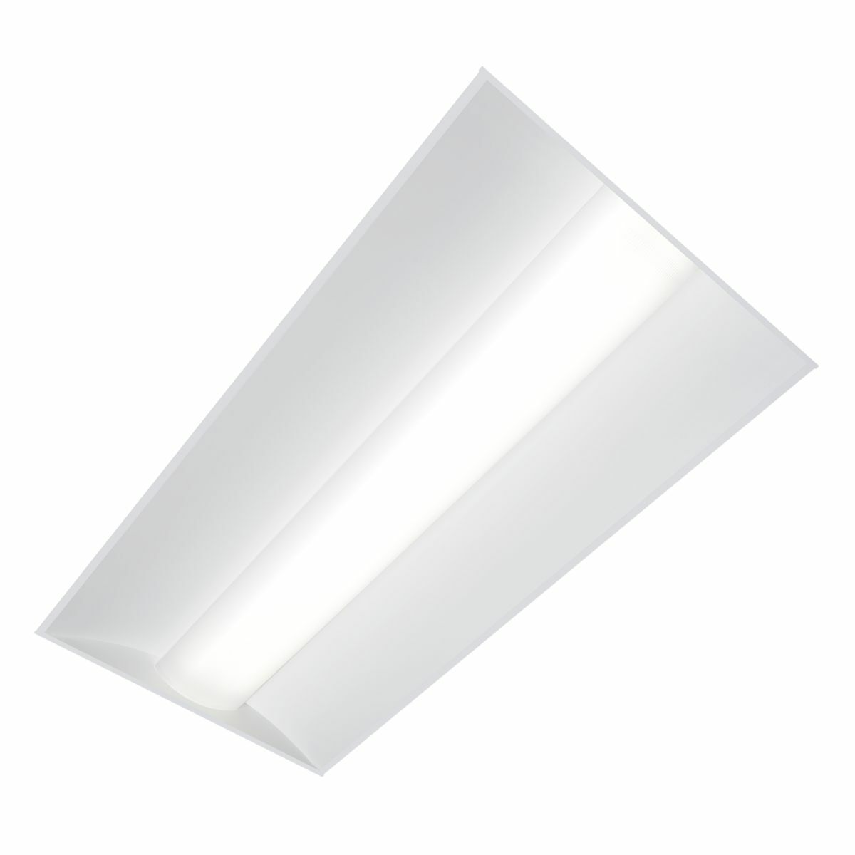 2' X 4' LED TROFFER, 4000 Lumens, 3500K, 120/277V Dim Driver