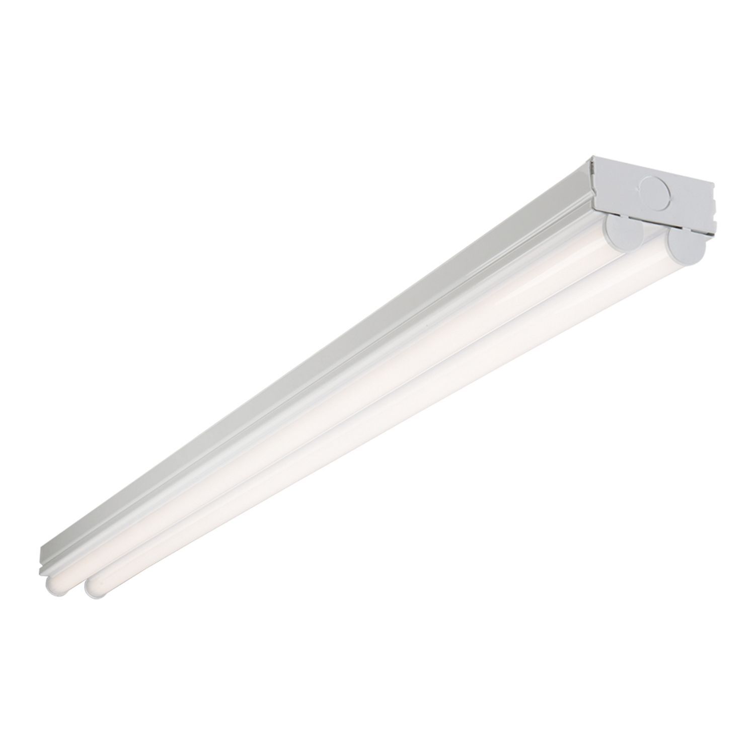4' Linear LED Striplight, Dual Lens, 4200 Lumen, 4000K, UNV NO-DIM
