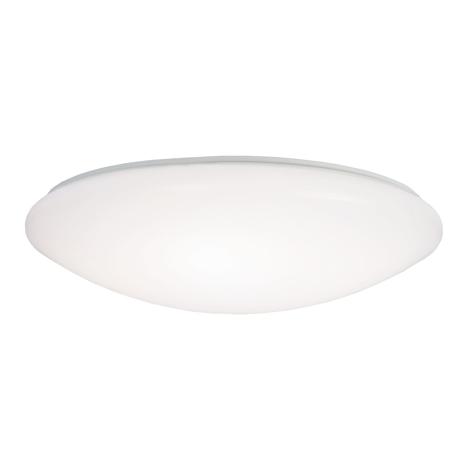 FM   9 in. White Round Integrated LED Flush Mount Light with Selectable Color Temperature (3000K, 4000K, 5000K)