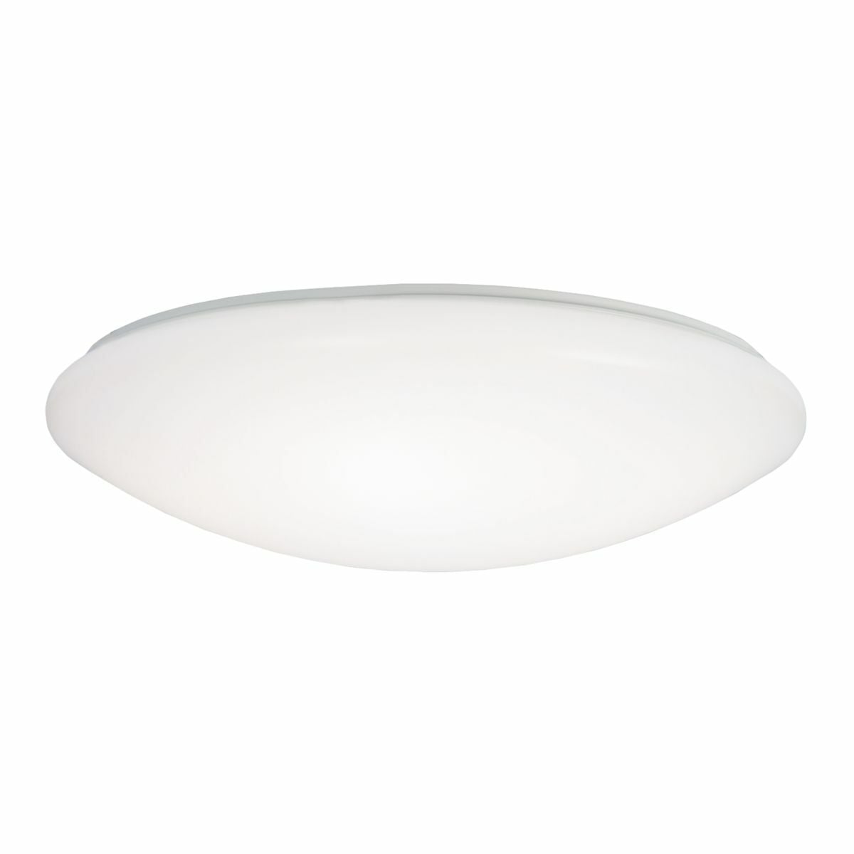 FM 11 in. White Round Integrated LED Flush Mount Light with Selectable Color Temperature (3000K, 4000K, 5000K)