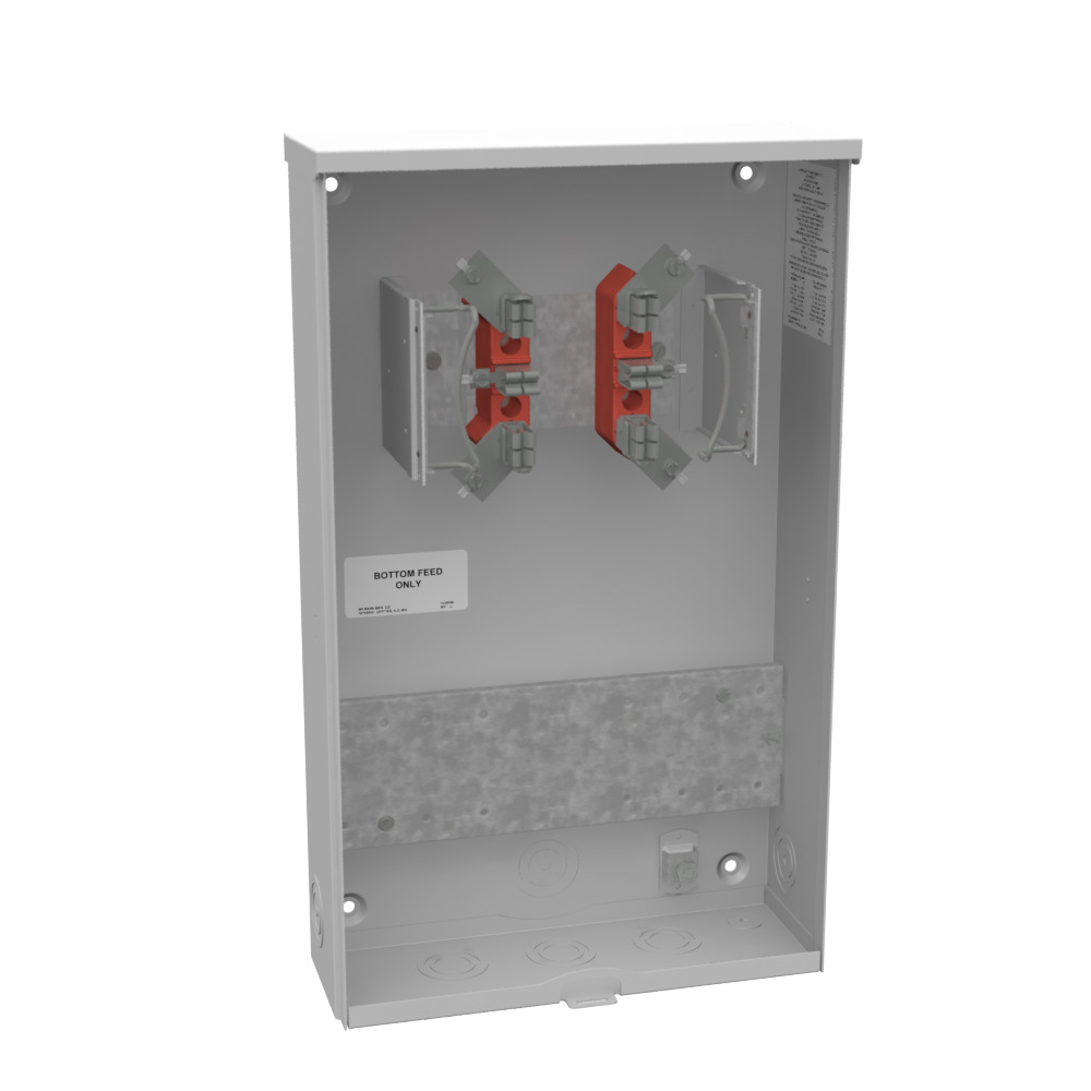 CE136-CECHA 6 Term, Ringless, Plain Top, Test Switch Prewired, Commonwealth Edison Chicago Housing Authority