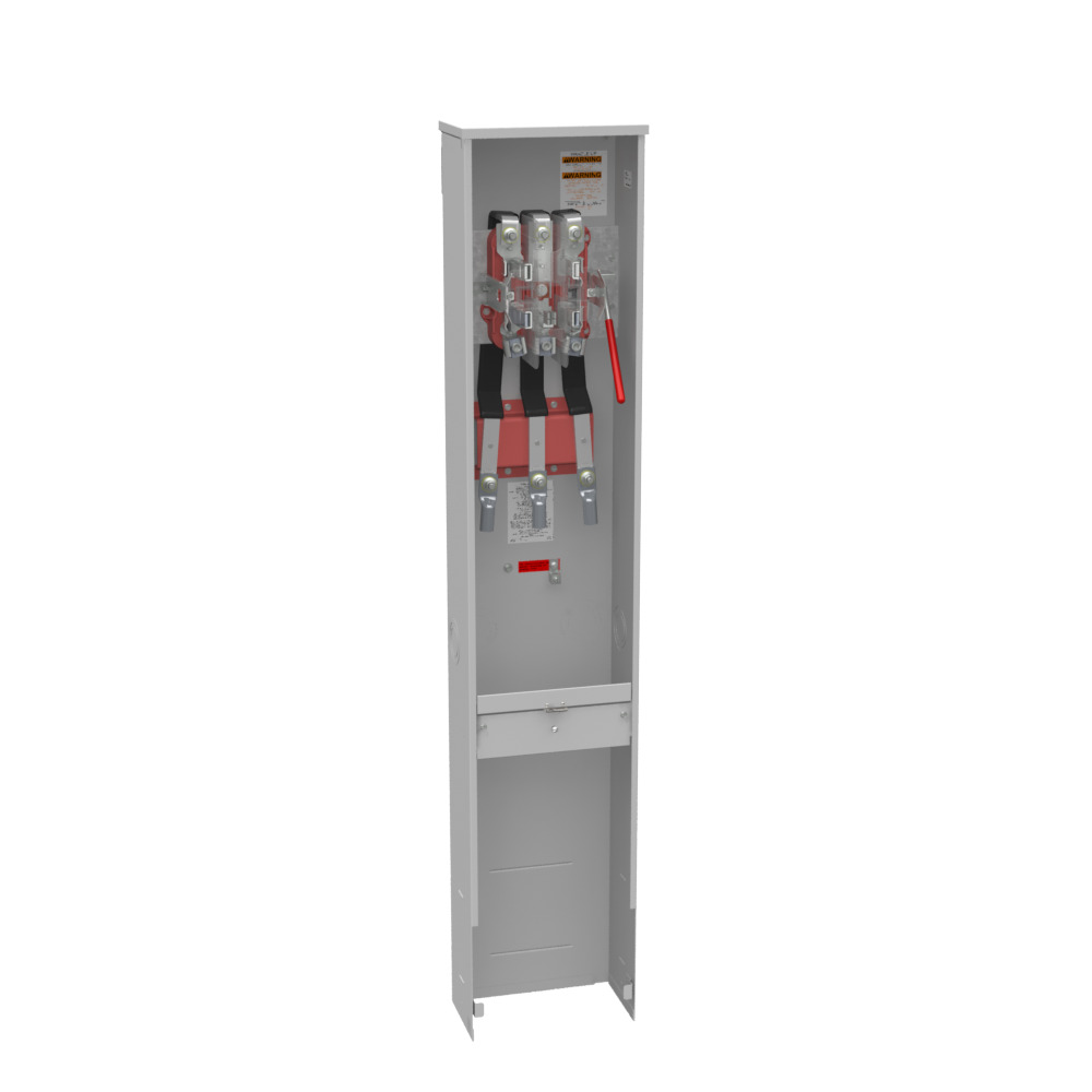 U9108-O-CECHA 5 Term, Ringless, Plain Top, Lever Bypass, Pedestal Commonwealth Edison Chicago Housing Authority