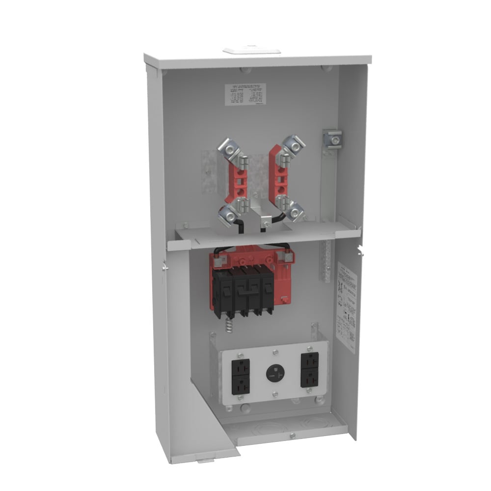 U5865-XL-38GBGRW 4 Term, Ringed, Small Closing Plate, 520GR, 620GB 520GR, Surface Mount