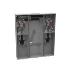 U5882-X-KK-K1-PED-CECHA 4 Term, Ringless, Large Closing Plate, Horn Bypass, 2 Position, 2-200 Amp, Main Breaker Provision, Single Connector, 6-350 kcmil, Pedestal Mount Provision, Horizontal Commonwealth Edison Chicago Housing Authority